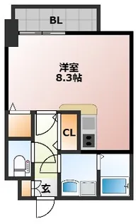 ディノ馬町【9階】の間取り