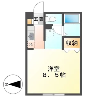 エクセレントK【1階】の間取り