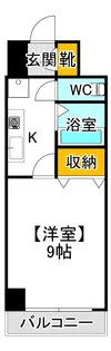 グランデール野田【4階】の間取り