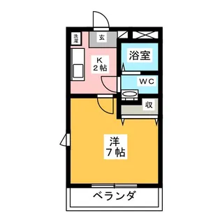 MT HIRATSUKA【1階】の間取り