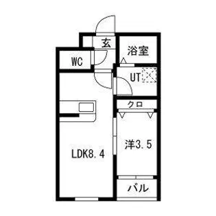 Wan‘sTerrace長久手【2階】の間取り