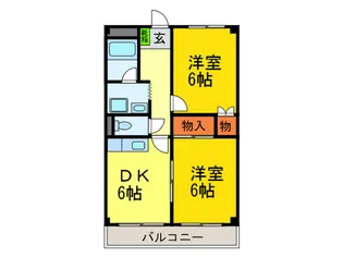 ベル青山I番館【3階】の間取り