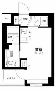 SIN-City両国弐番館【2階】の間取り