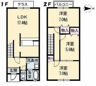 メゾン フォーエバーの間取り