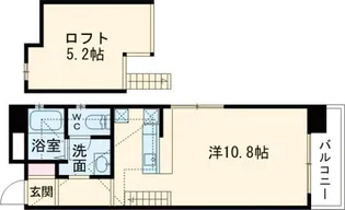 エンバシーコート矢賀【4階】の間取り
