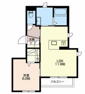 ShaMaison Luminare【2階】の間取り
