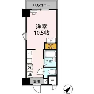 エクレール【3階】の間取り