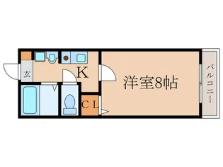 フォレスト白鷺【2階】の間取り