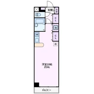 ゾンネンハイム武蔵関【2階】の間取り