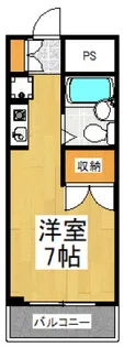 OLIVE【4階】の間取り