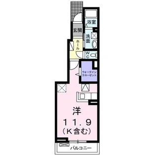 サン エステート【1階】の間取り