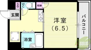 ベハークリッヒハイム【2階】の間取り