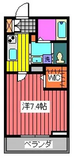 アヴェニール南浦和【2階】の間取り