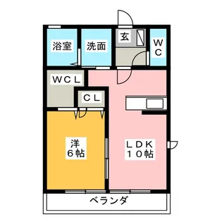MAISON OGINO【2階】の間取り