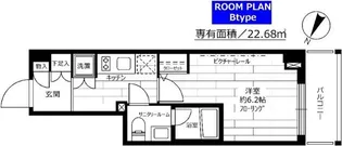 ステージグランデ平和台【4階】の間取り