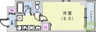 アイビスパーク【6階】の間取り