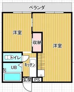 セントポーリア【1階】の間取り