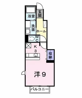 サンハイム【1階】の間取り