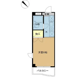 南行徳エステート【3階】の間取り