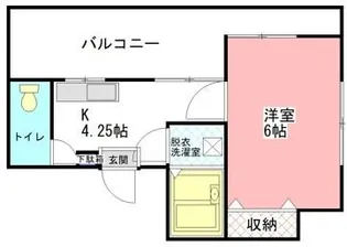 クロノス南鳩ケ谷II【3階】の間取り