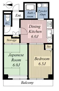 ハイツサカエ【4階】の間取り