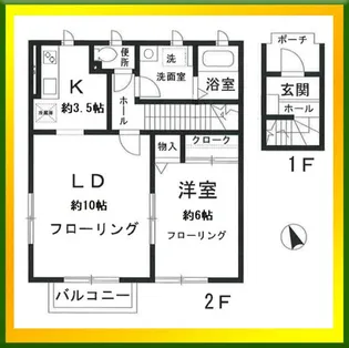ソフィア田無【2階】の間取り