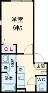 テラス新柴又II【1階】の間取り