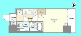 ベラスウィータ戸越【7階】の間取り