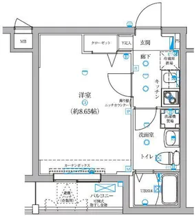 グランドエグザ親水公園I【3階】の間取り