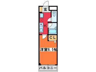 JKマンション【4階】の間取り