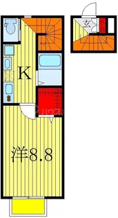 キャメル柏II【2階】の間取り