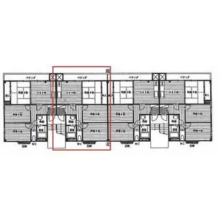 山口マンション【1階】の間取り