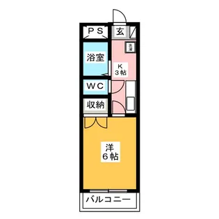 スターハイツ【3階】の間取り