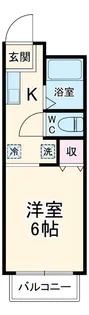 コートヴィレッジ日吉【2階】の間取り