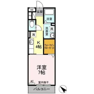 ラルーチェ【2階】の間取り