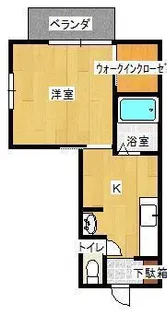 ラフィネI【1階】の間取り