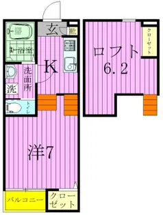 アンビエンテ【1階】の間取り