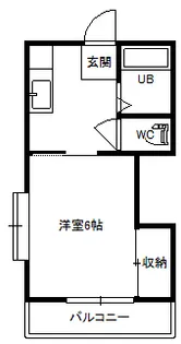 リバーサイドアベニューA【2階】の間取り
