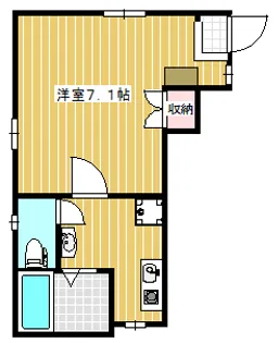 サンライズ・ヒルズ【1階】の間取り