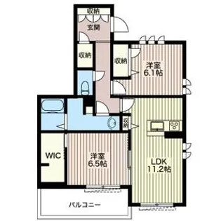 サンフィーネ グランディール【1階】の間取り