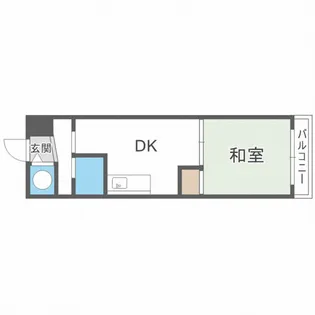 シャンボール植物園第2【2階】の間取り