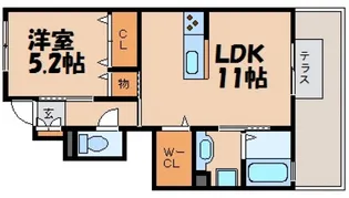エーデルハイム参番館【1階】の間取り