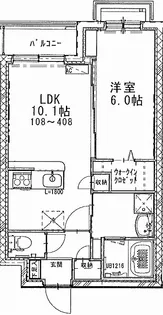 プルメリア湘南【2階】の間取り