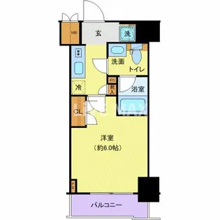 プレール・ドゥーク北品川【2階】の間取り