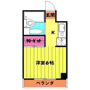 monolith【1階】の間取り