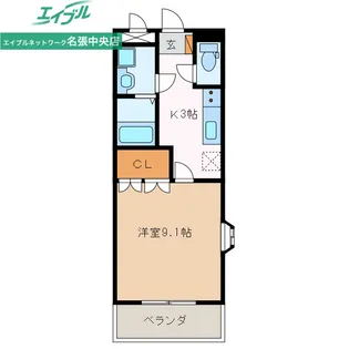 サンルーラル【1階】の間取り