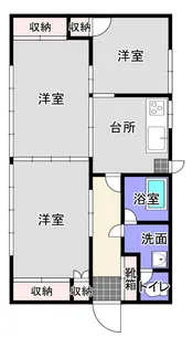熊本県八代市植柳上町【一戸建】の間取り