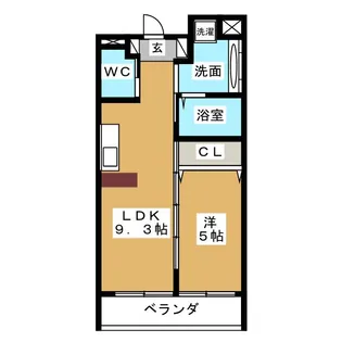 MT栄【7階】の間取り