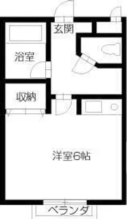 エクセレントソフィア【2階】の間取り