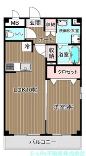 DOMO原水【2階】の間取り